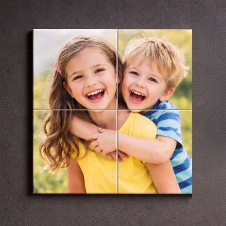 Eigen ontwerp tegeltableau - 4 tegels