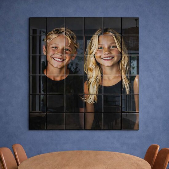 Tegeltableau met eigen foto