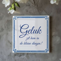 Delfts Blauw tegeltje nr. 167
