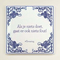 Delfts Blauw tegeltje nr. 23