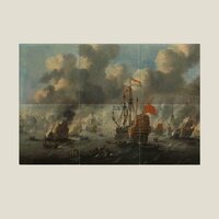 Tegeltableau Zeeslag