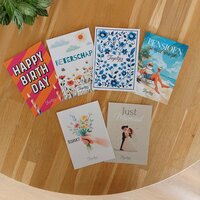 Kaartje met persoonlijke tekst