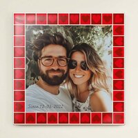 Valentijns tegeltje Hartjes