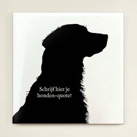Tegeltje - Hond