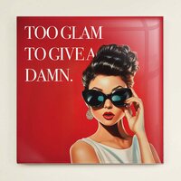 Tegeltje - Glamorous