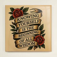 Tegeltje - Knowing yourself