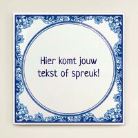 Delfts Blauw tegeltje nr. 63