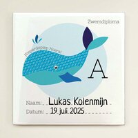 Tegeltje - Zwemdiploma A