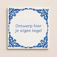 Delfts Blauw tegeltje nr. 22