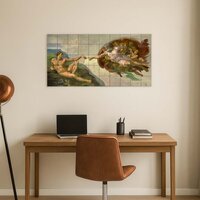 Tegeltableau Creation of Adam