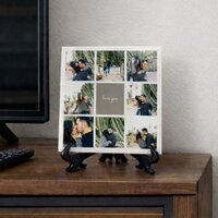 Tegeltje met 8 afbeeldingen