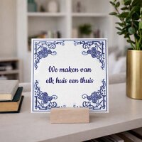 Delfts Blauw tegeltje