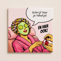 Trendy tegeltje - Beauty