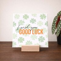 Hip tegeltje - Klavertjes