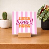 Tegeltje met eigen tekst &ndash; Strepen