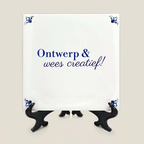Eigen tegeltje maken
