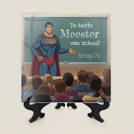 Tegeltje - Supermeester
