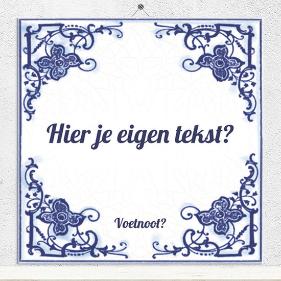 Delfts Blauw nr.23 met foto