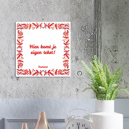 Tegeltje Rood (nr.41)
