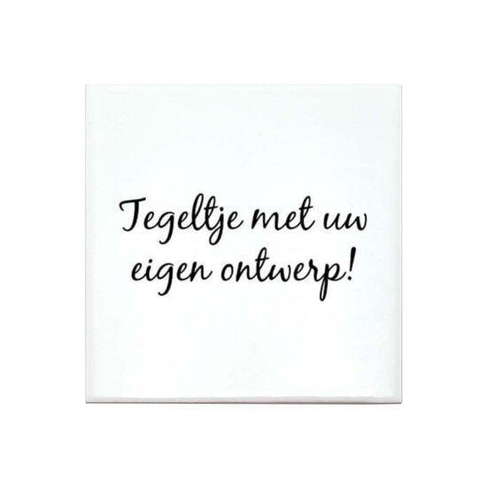 Tegeltje 10 x 10 cm