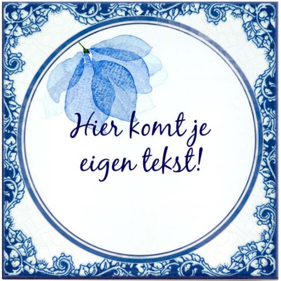 Tegeltje met foto (nr.63)