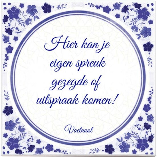 Vrolijk tegeltje (nr.7)