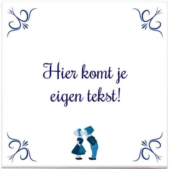 Delfts Blauw tegeltje (nr.65)