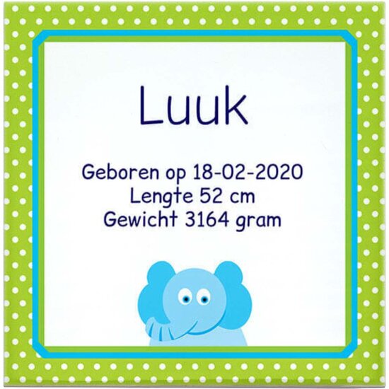 Geboorte jongen (nr.5)