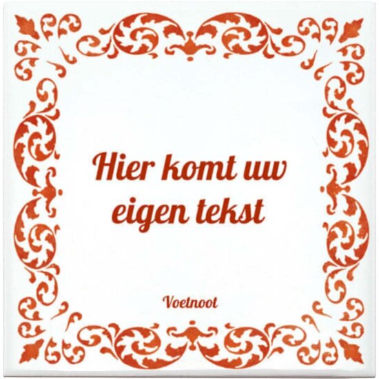 Tegeltje Rood (nr.57)