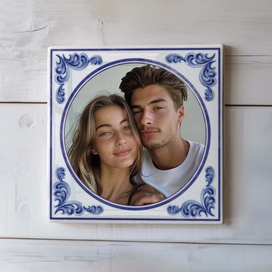 Delfts Blauw tegeltje nr. 62