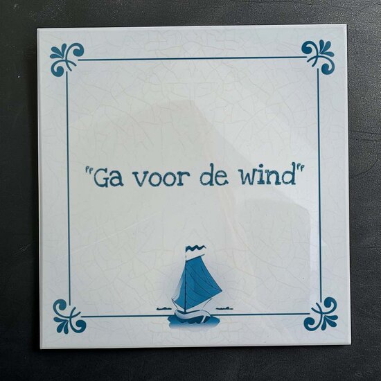 Zeilen tegeltje