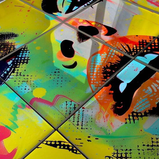 Tegeltableau PopART