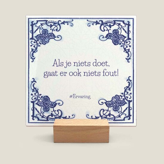 Delfts Blauw tegeltje nr. 23