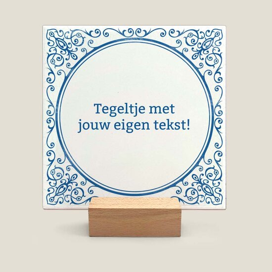 Delfts Blauw tegeltje nr. 76