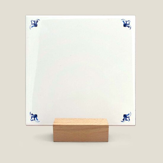 Delfts Blauw tegeltje nr. 98 blanco