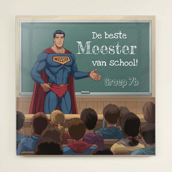 Tegeltje - Supermeester