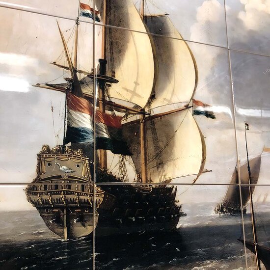 Tegeltableau VOC