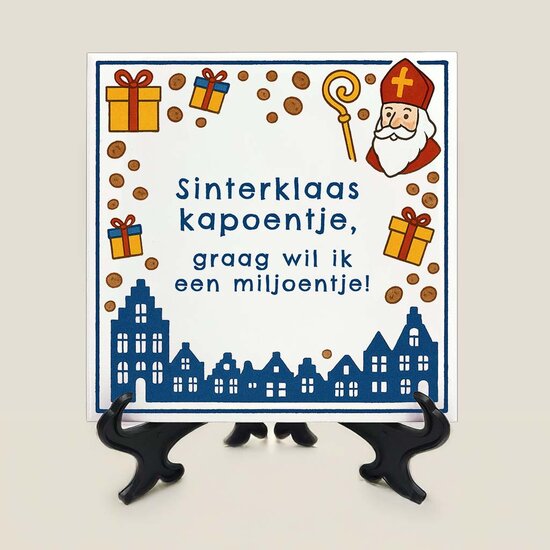 Tegeltje - Sinterklaas