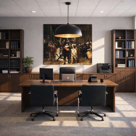 Tegeltableau Nachtwacht