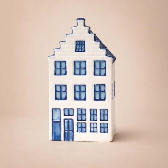 Grachtenpand nr. 1 - Heinen Delfts Blauw