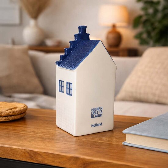 Grachtenpand nr. 1 - Heinen Delfts Blauw