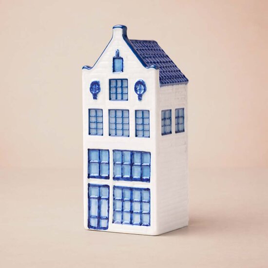 Grachtenpand nr. 3 - Heinen Delfts Blauw