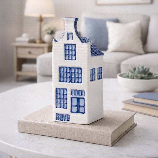 Grachtenpand nr. 5 - Heinen Delfts Blauw