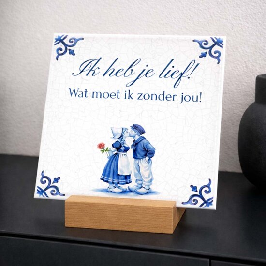 Eigen tegeltje maken
