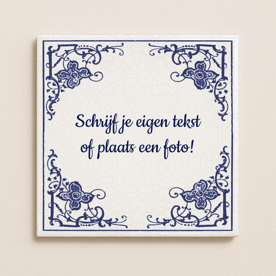 Delfts Blauw tegeltje