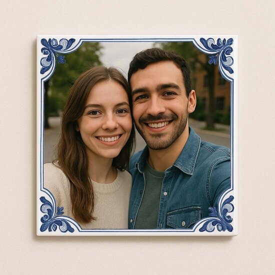 Delfts Blauw tegeltje nr. 27