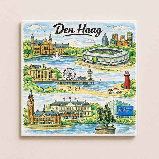 Den Haag&nbsp;tegeltje