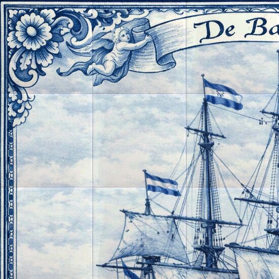 Tegeltableau &ndash; Batavia schip
