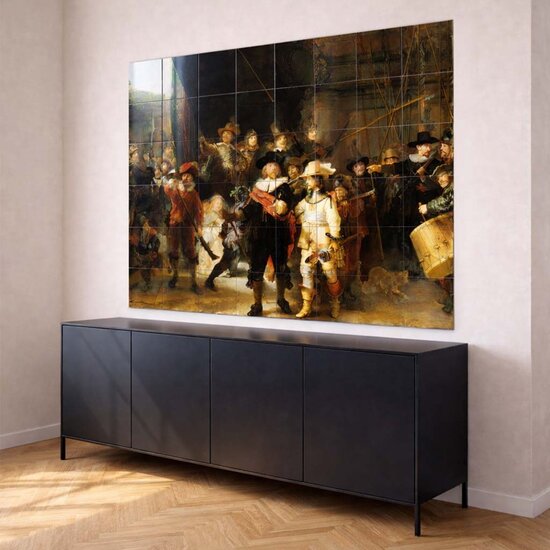Tegeltableau Nachtwacht