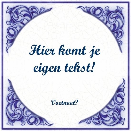 Delfts Blauw (nr.64) nieuw